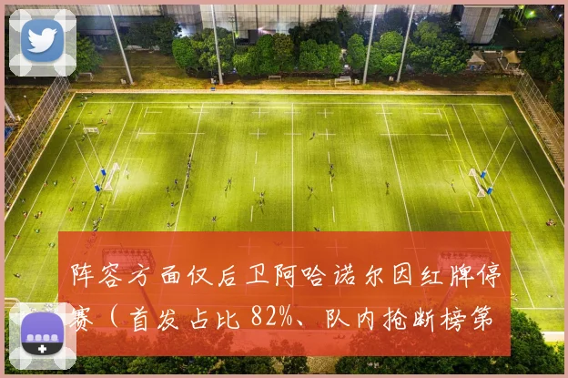 阵容方面仅后卫阿哈诺尔因红牌停赛（首发占比 82%、队内抢断榜第 3）